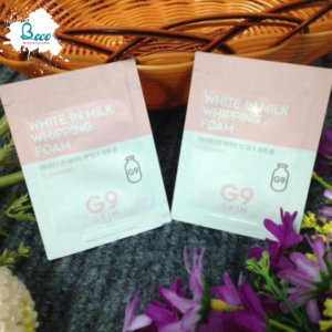 Sample Sữa rửa mặt G9 3