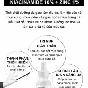 Serum Trị Mụn Và Thâm The Ordinary Niacinamide 10% + Zinc 1% 7