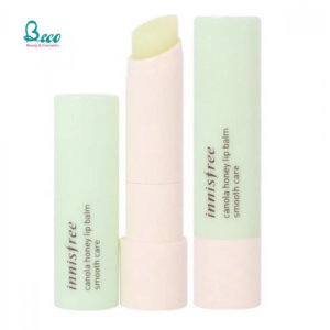 Son Dưỡng Môi Innisfree Canola Honey Lip Balm xanh
