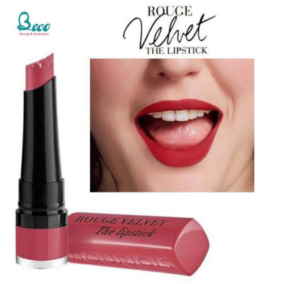 Son lì dạng thỏi Bourjois Rouge Velvet The Lipstick 04