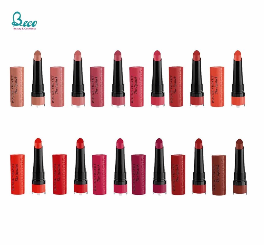 Son lì dạng thỏi Bourjois Rouge Velvet The Lipstick chung