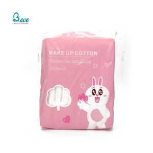 bông tẩy trang Line hồng