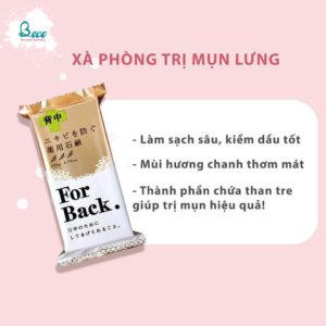 xà phòng trị mụn lưng For Back 2