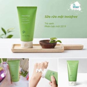Sữa Rửa Mặt Chiết Xuất Từ Trà Xanh Innisfree Green Tea Foam Cleanser 150ml 1