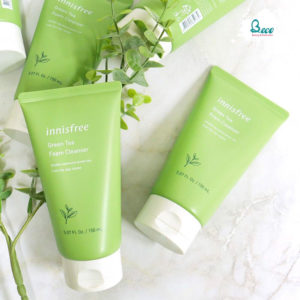 Sữa Rửa Mặt Chiết Xuất Từ Trà Xanh Innisfree Green Tea Foam Cleanser 150ml 3