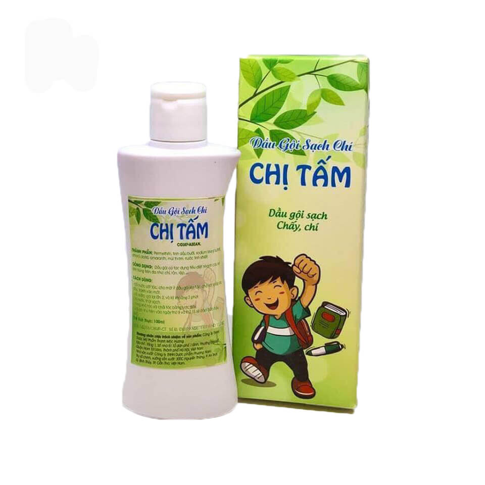 Dầu Gội Trị Chấy Thảo Dược Chị Tấm 100ml