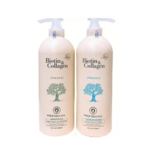 Alternative view of Dầu Gội Xả Biontin Collagen New Siêu Mềm Mượt Cho Tóc Khô 1000ml