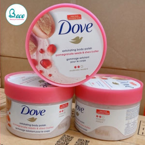 ẩy Tế Bào Chết Toàn Thân Dove Exfoliating Body Polish, Lựu và Bơ hạt mỡ