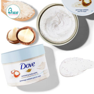 ẩy Tế Bào Chết Toàn Thân Dove Exfoliating Body Polish, Lựu và Bơ hạt mỡ