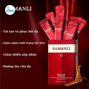 Alternative view of Mặt Nạ Ngủ Đông Trùng Hạ Thảo SAMANLI Hộp 20 Gói