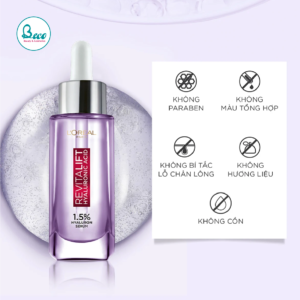 Alternative view of Serum L'Oreal Tinh Chất Cấp Ẩm, Cải Thiện Nếp Nhăn L'Oreal Revitalift 1.5% Hyaluronic Acid Serum