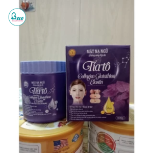 Alternative view of Mặt nạ ngủ tía tô collagen glutathion elastin