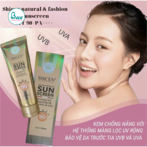Alternative view of Kem Chống Nắng Shicen Natural & fashion Sunscreen SPF 90+pa++++ 130ml