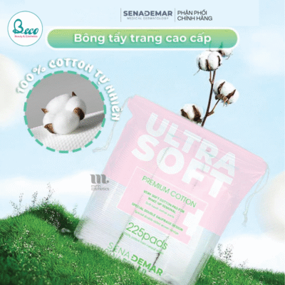 Bông tẩy trang cao cấp Sena Derma