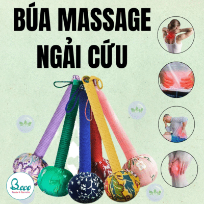 Gậy Đấm Bóp Massage Ngải Cứu