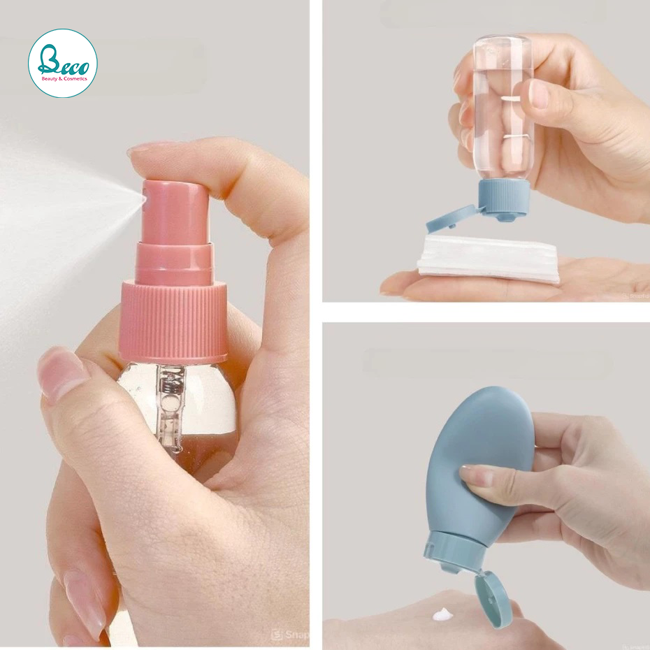 Bộ Chiết Mỹ Phẩm Du Lịch 11 Món