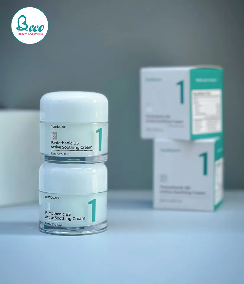 Kem dưỡng phục hồi Numbuzin No.1 Pantothenic B5 Active 80ml