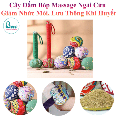 Gậy Đấm Bóp Massage Ngải Cứu