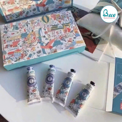 Set 4 Tuýp Kem Dưỡng Da Tay Mini L'OCCITANE