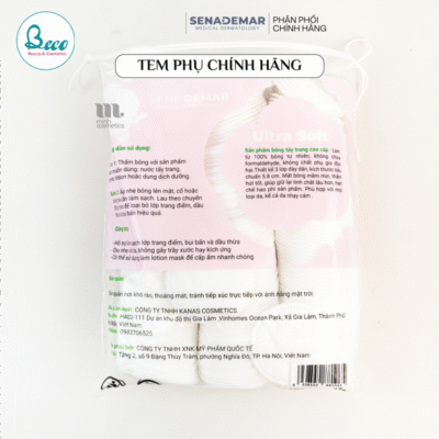 Bông tẩy trang cao cấp Sena Derma