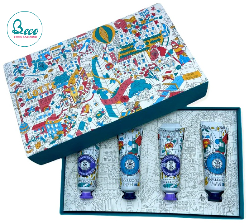 Set 4 Tuýp Kem Dưỡng Da Tay Mini L'OCCITANE