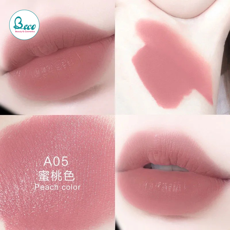 Son Nhung Lì HLLR Không Khô Môi Bền Màu Lâu Trôi A05