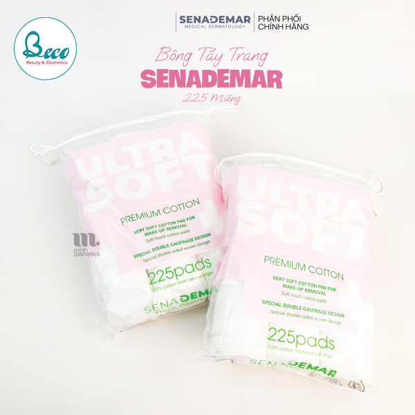 Bông tẩy trang cao cấp Sena Derma