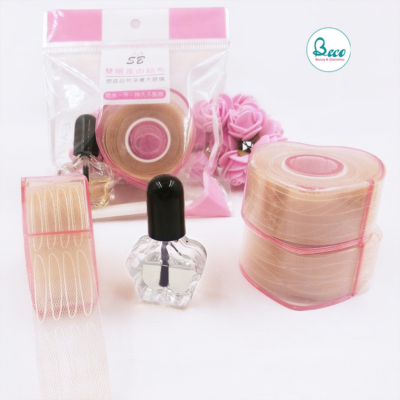 Set Kích Mí lưới Có Sẵn Keo Dán Và Nhíp Tiện Lợi Cao Cấp