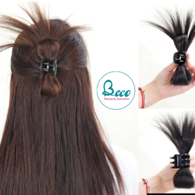 Tóc Giả Đuôi Ngựa Sang Chảnh Kẹp Tóc Bốn Màu 