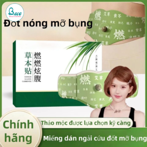 Miếng dán tan mỡ ngải cứu thảo dược