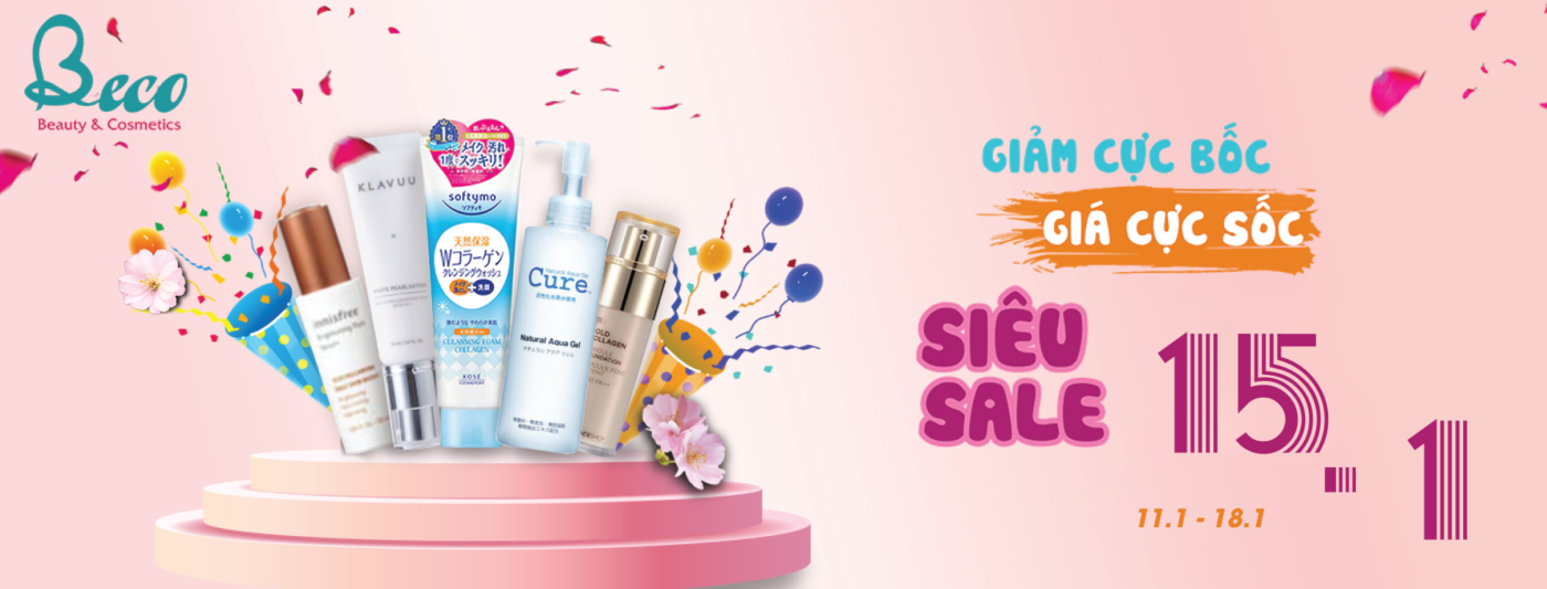 BECO sale giữa tháng 15.1