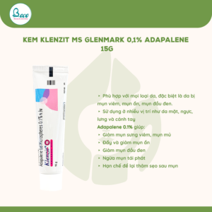 Kem trị mụn ngừa thâm Klenzit MS