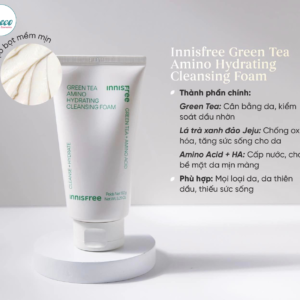 Sữa Rửa Mặt Innisfree Dưỡng Ẩm Chiết Xuất Từ Trà Xanh 150g