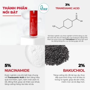Siêu tinh chất giảm thâm nám Tranexamic Mela Zero Ampoule