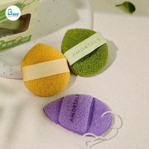 Set 3 mút rửa mặt bọt biển Amortals