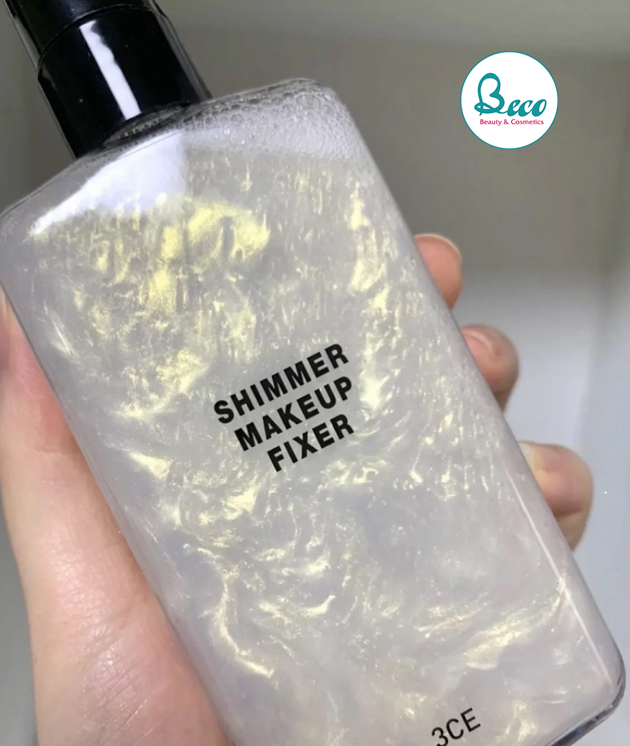 Xịt Khoáng Khóa Lớp Makeup 3CE Shimmer Makeup Fixer