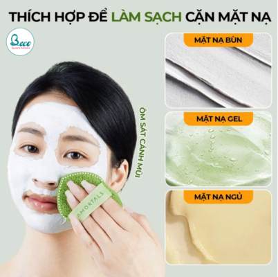 Set 3 mút rửa mặt bọt biển Amortals 
