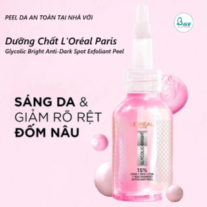 Tinh chất L'Oréal Paris Glycolic Bright Anti Dark Spot Exfoliant Peel