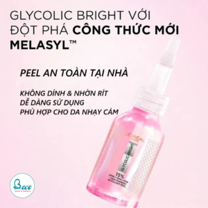 Tinh chất L'Oréal Paris Glycolic Bright Anti Dark Spot Exfoliant Peel