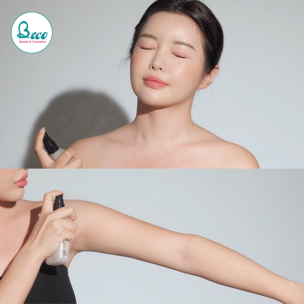 Xịt Khoáng Khóa Lớp Makeup 3CE Shimmer Makeup Fixer