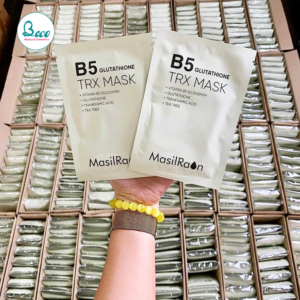 Combo 10 miếng mặt nạ B5 GLUTATHIONE TRX Cấp ẩm, Làm sáng da
