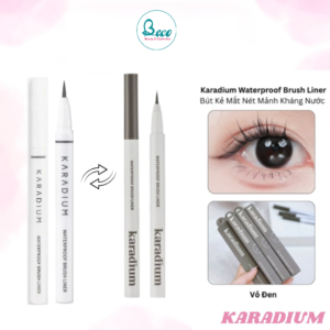 Kẻ Mắt Chống Trôi Karadium Waterproof Brush Liner Mẫu Mới