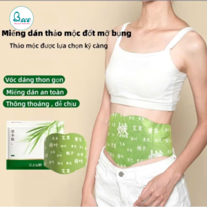 Miếng dán tan mỡ ngải cứu thảo dược