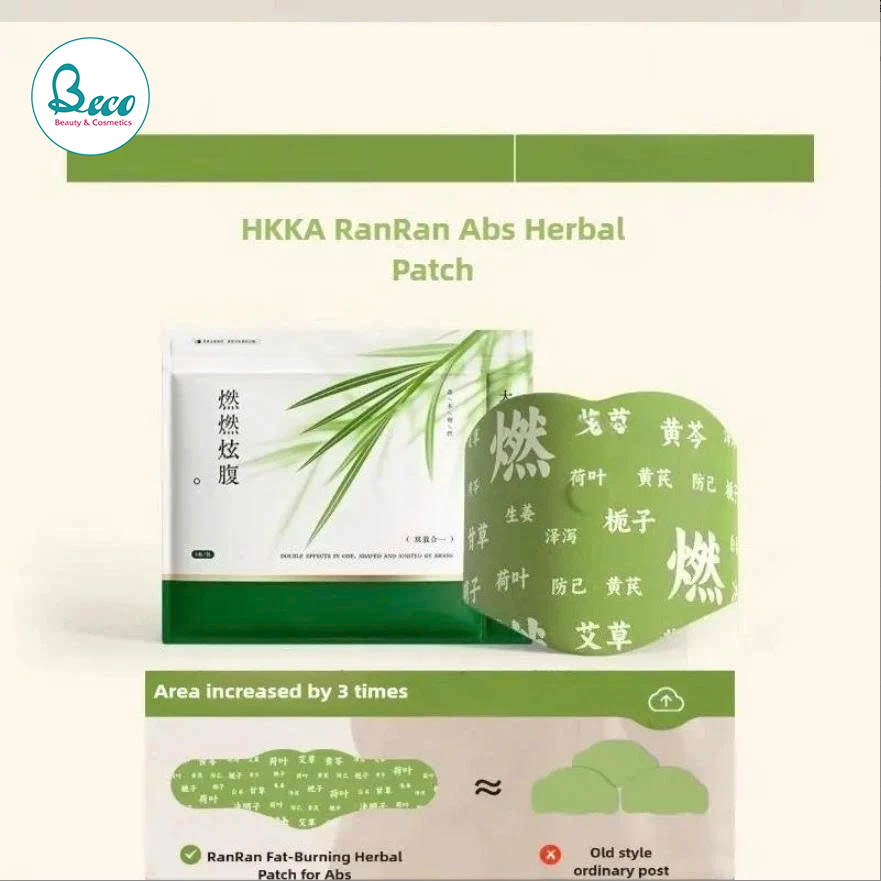 Miếng dán tan mỡ ngải cứu thảo dược