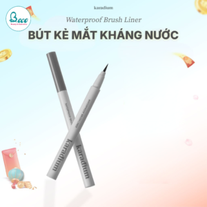 Kẻ Mắt Chống Trôi Karadium Waterproof Brush Liner Mẫu Mới